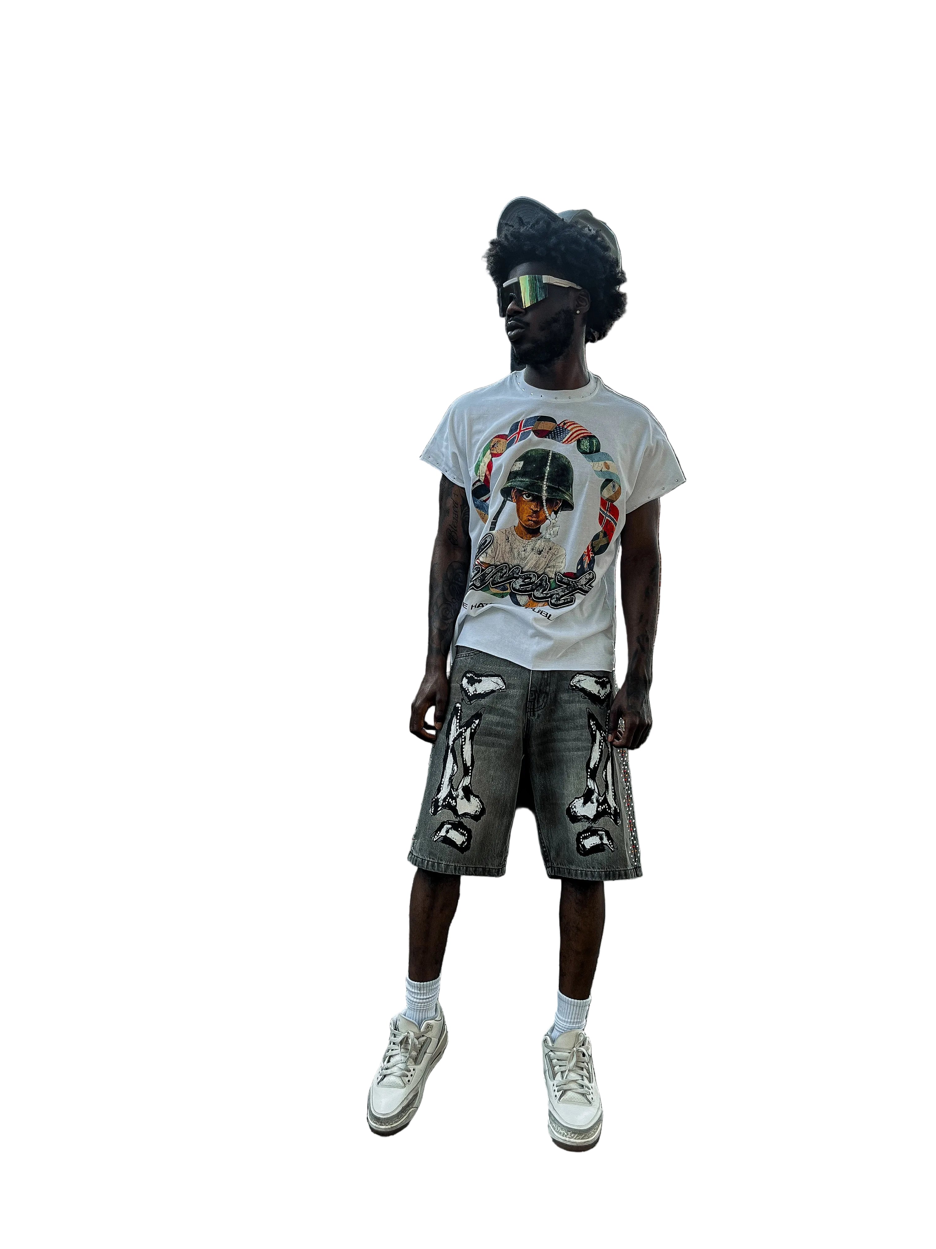 WHTE INTERNATIONAL SLEEVELESS