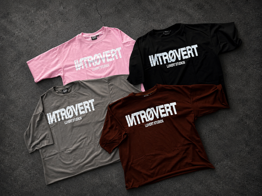 Copper “Introvert” Box Tee