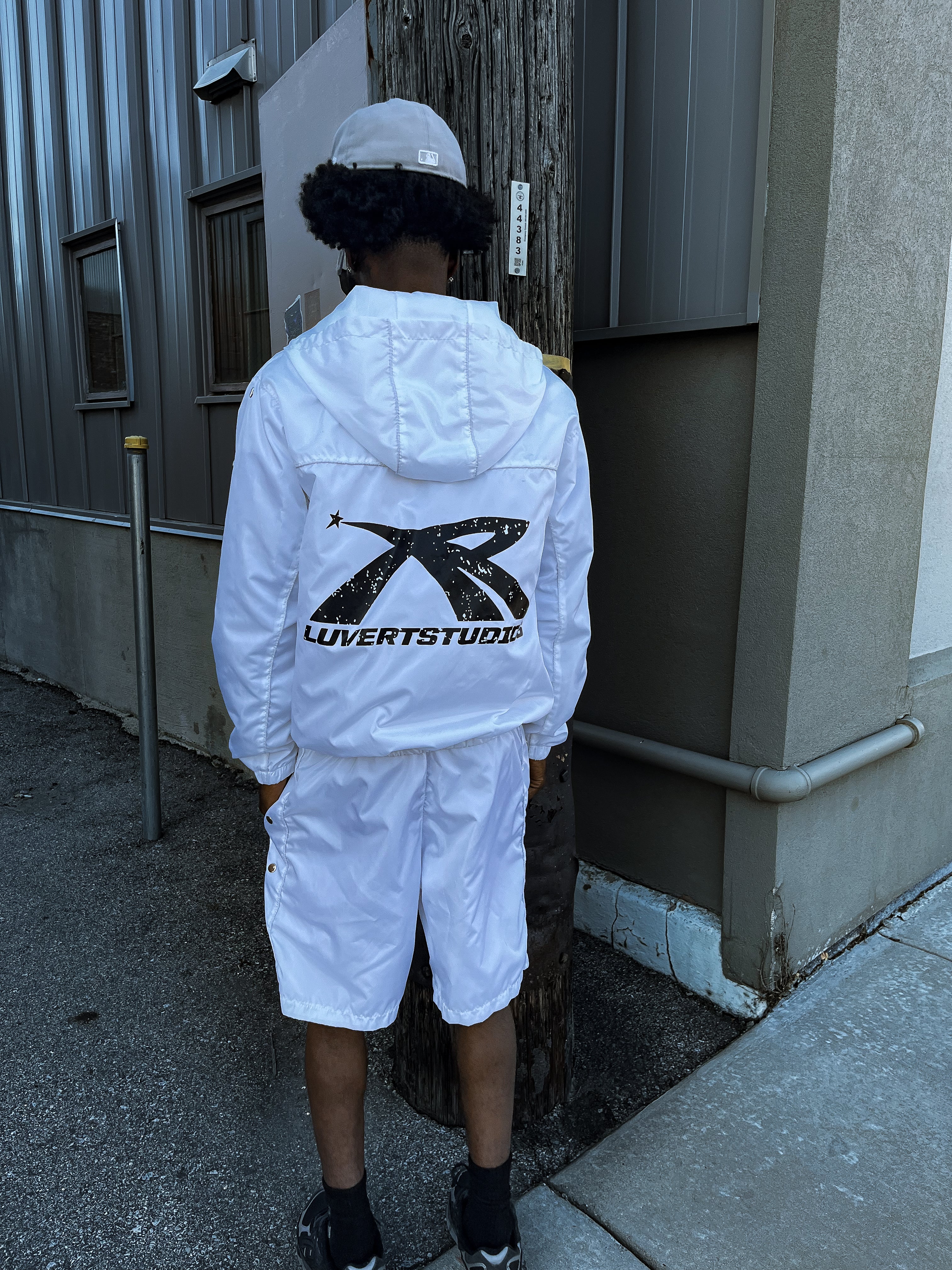 WHITE “Alternate” Windbreaker Set