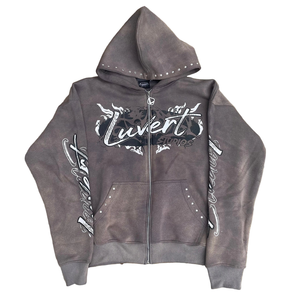 “Smoke” Anarchy Zip Up
