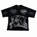 “Obsidian” Vert Tears Box Tee