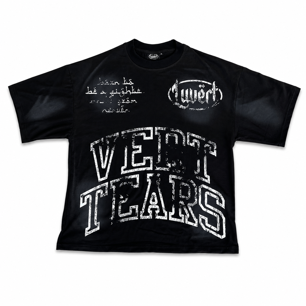“Obsidian” Vert Tears Box Tee
