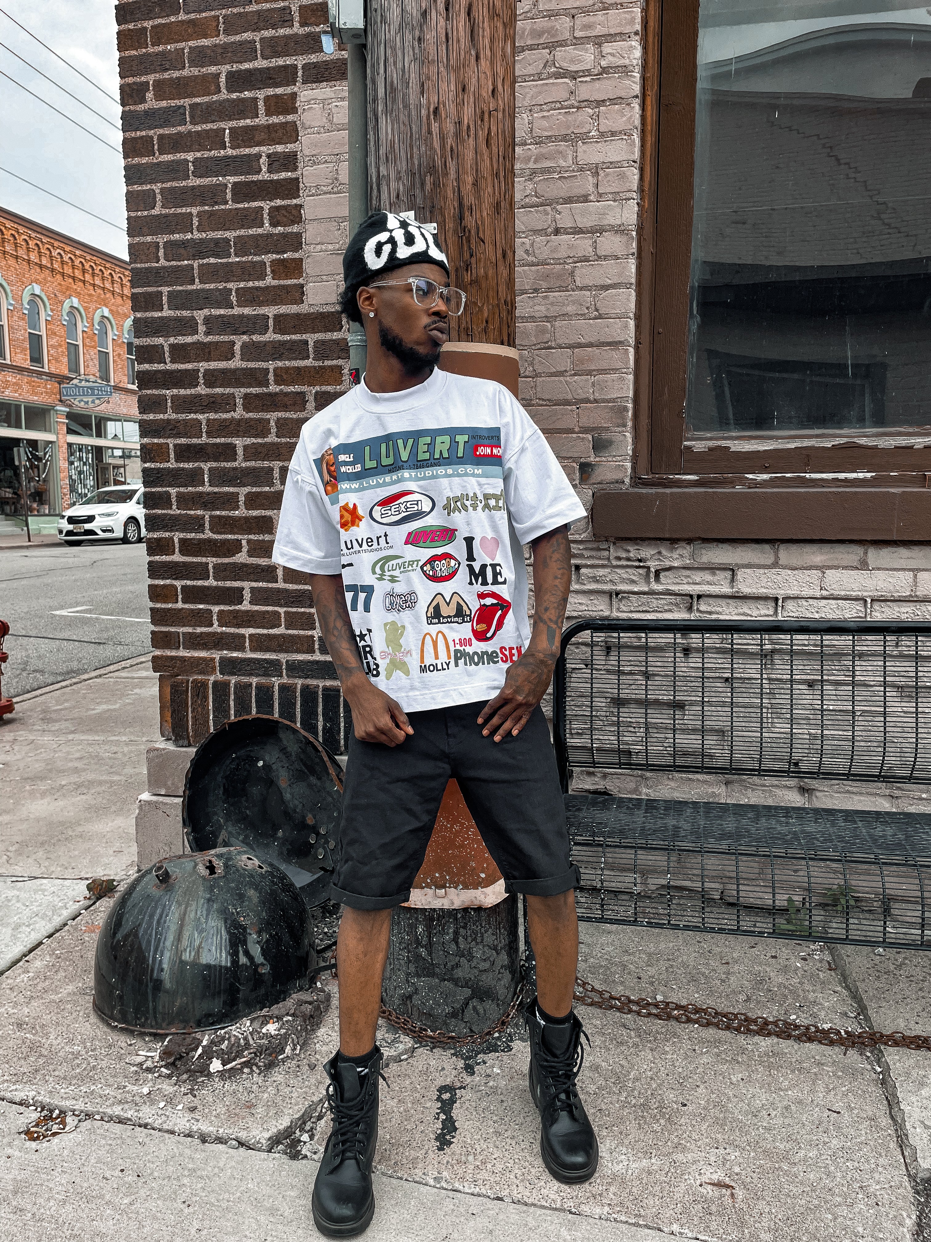 “Luv Club” Boxy Tee