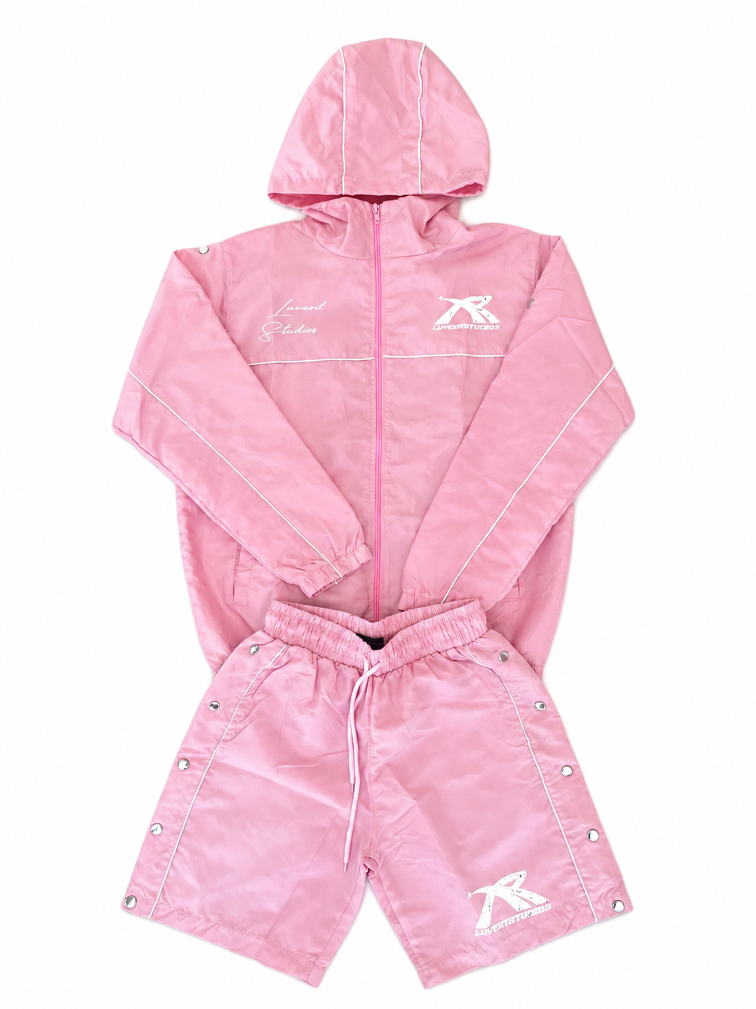 Rose Pink “Alternate” Windbreaker Set