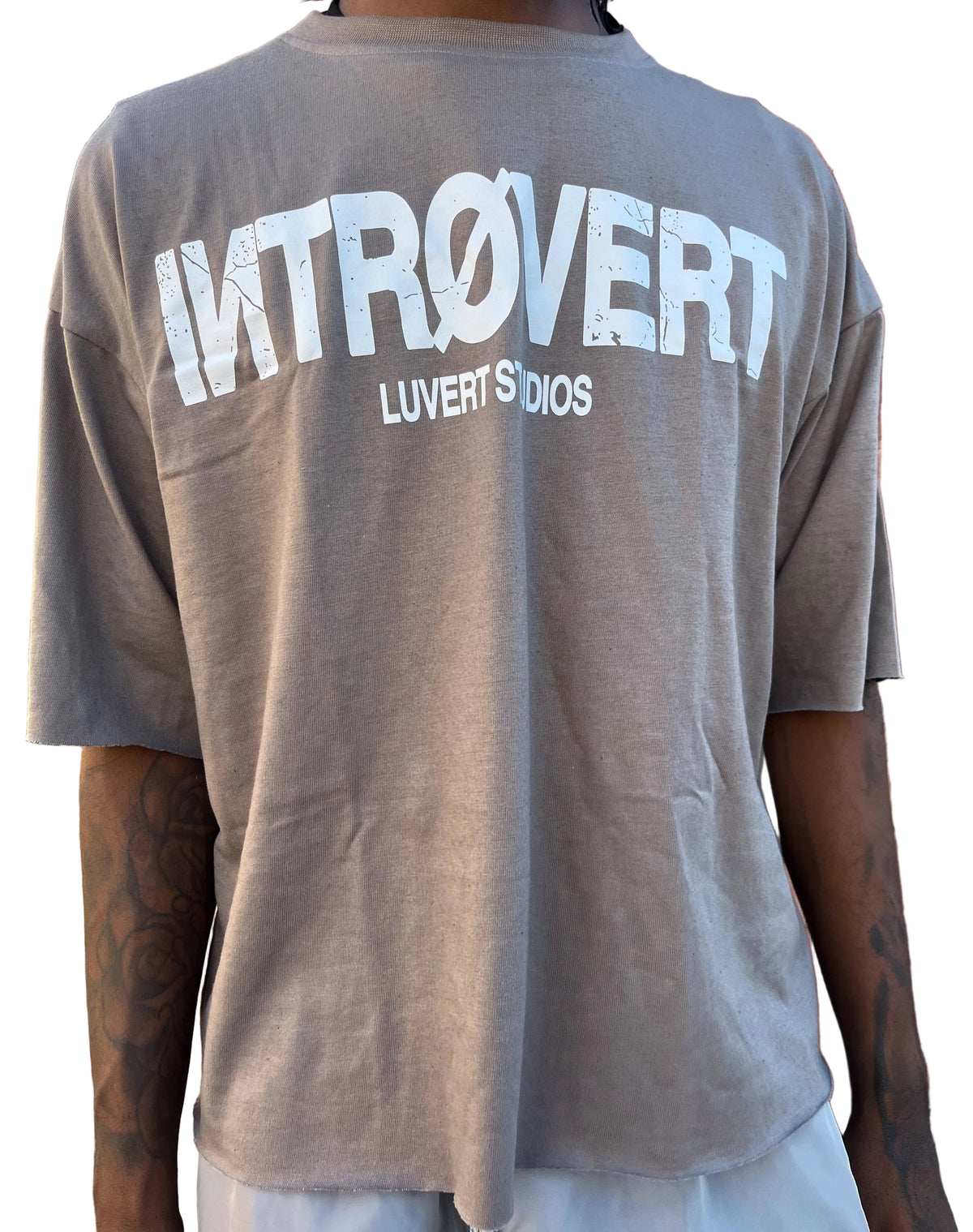 Ash “Introvert” Box Tee