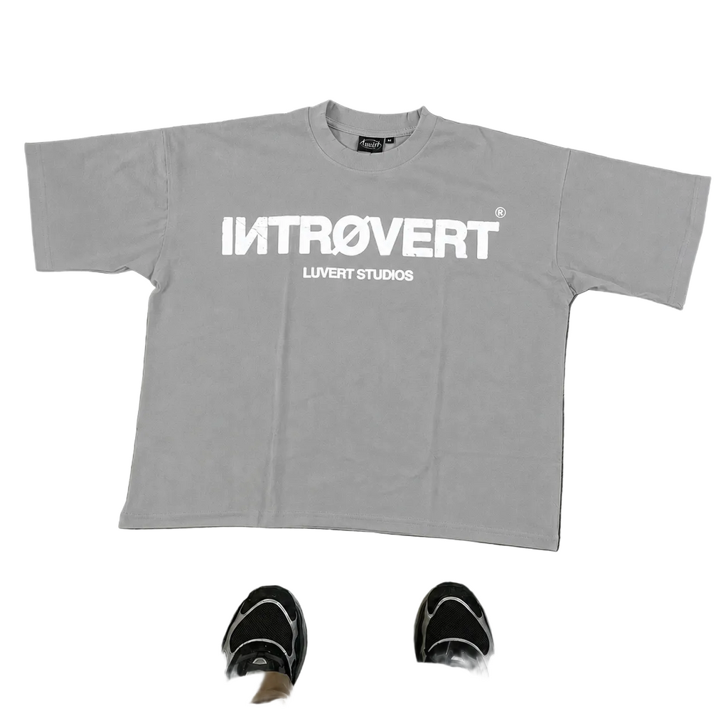 Ash “Introvert” Box Tee