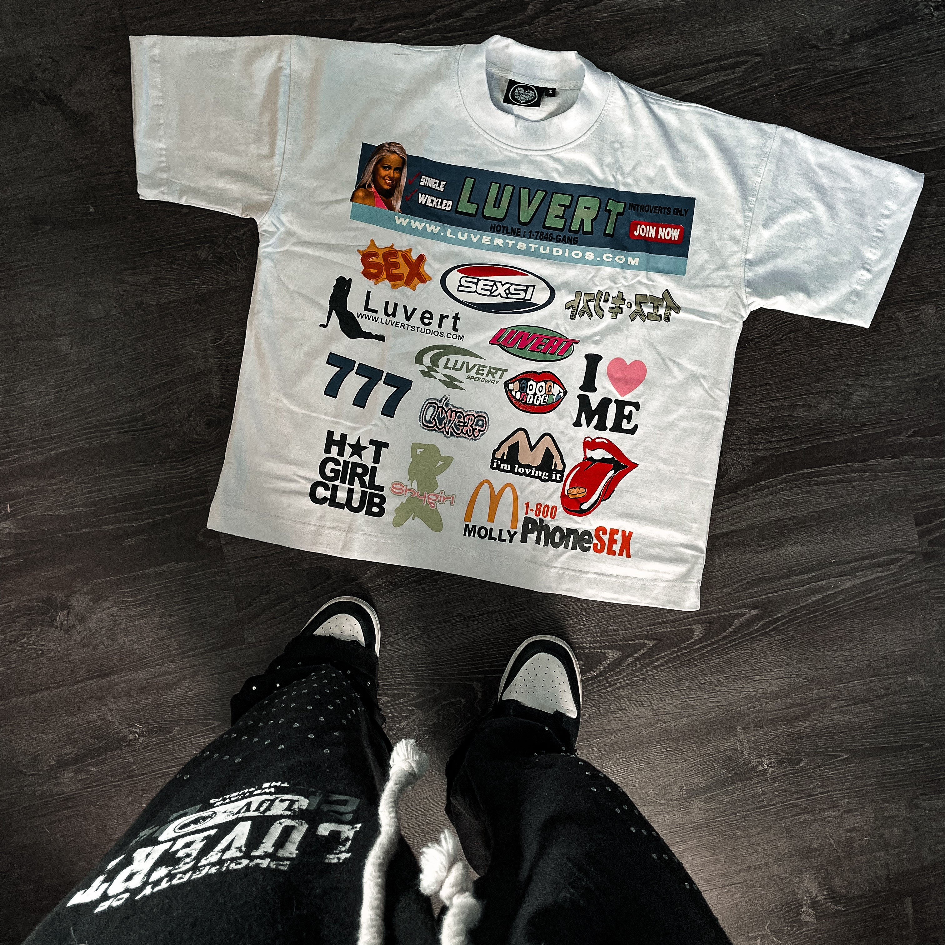 “Luv Club” Boxy Tee