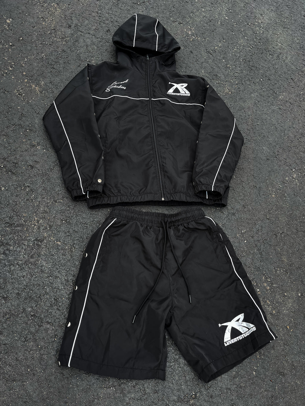 Obsidian “Alternate” Windbreaker Set