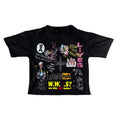 BLK “RAGE” DISTRESSED TEE