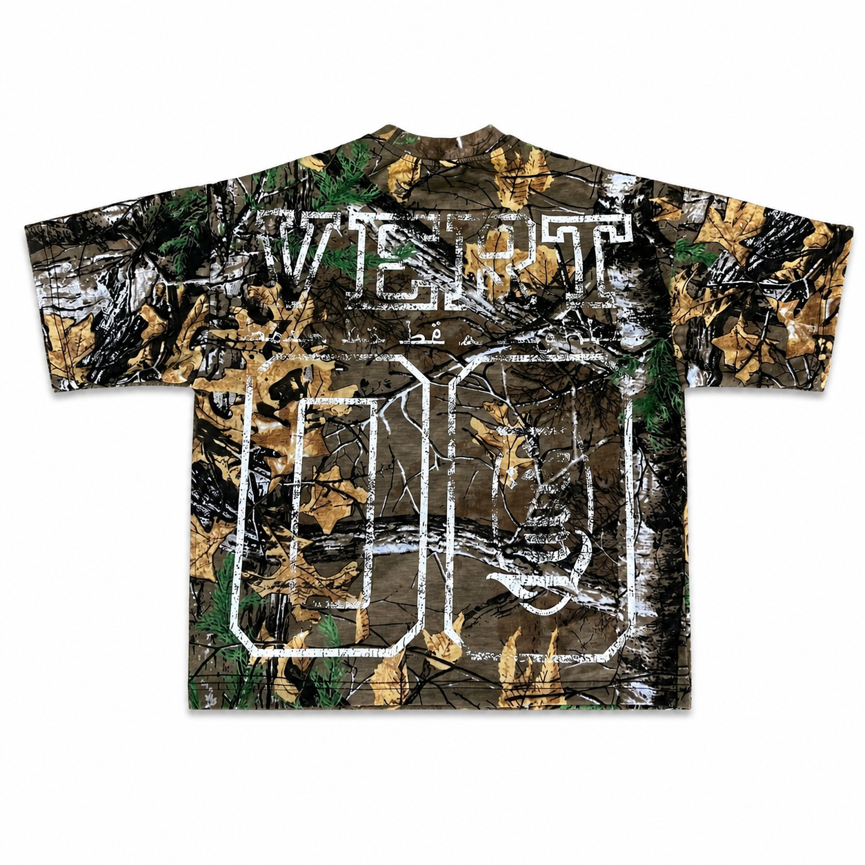 “Camo” Vert Tears Box Tee