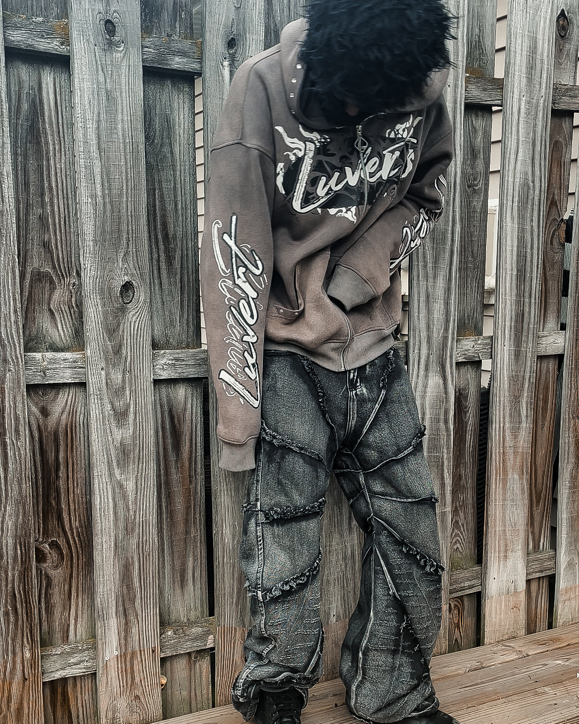 “Smoke” Anarchy Zip Up