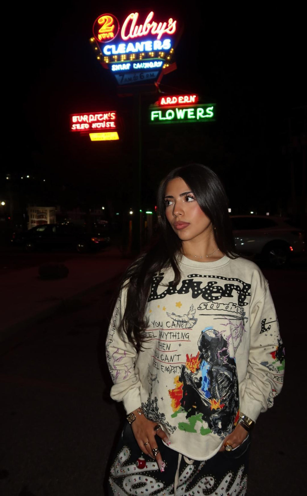 “NUMB” Long sleeve