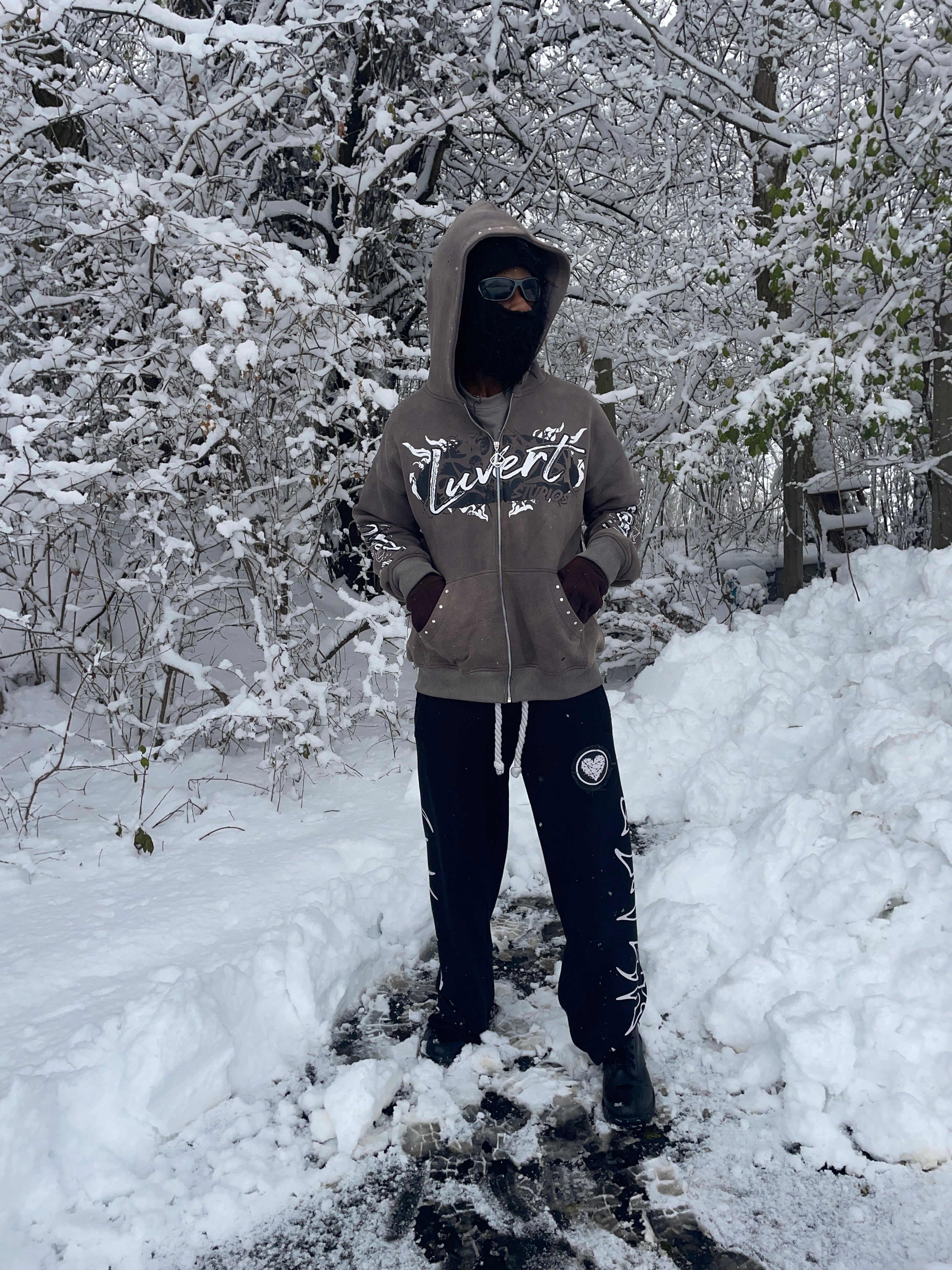 “Smoke” Anarchy Zip Up