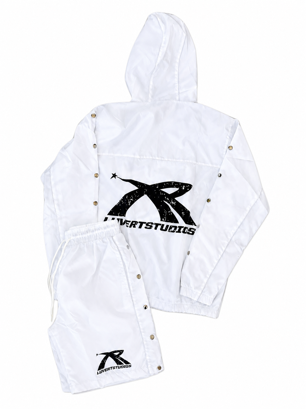 WHITE “Alternate” Windbreaker Set
