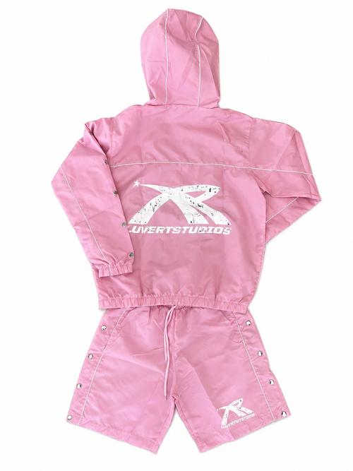 Rose Pink “Alternate” Windbreaker Set