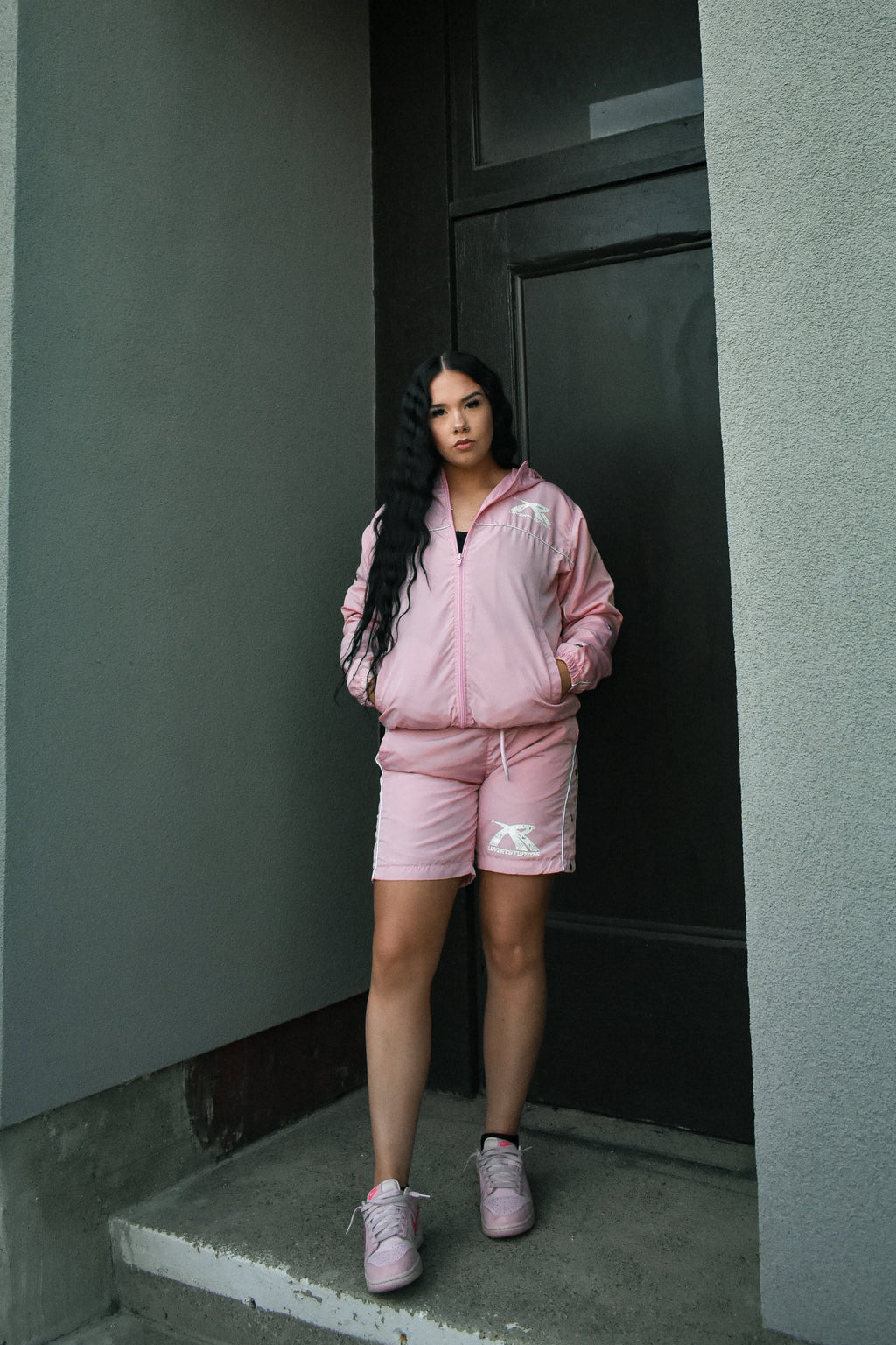 Rose Pink “Alternate” Windbreaker Set