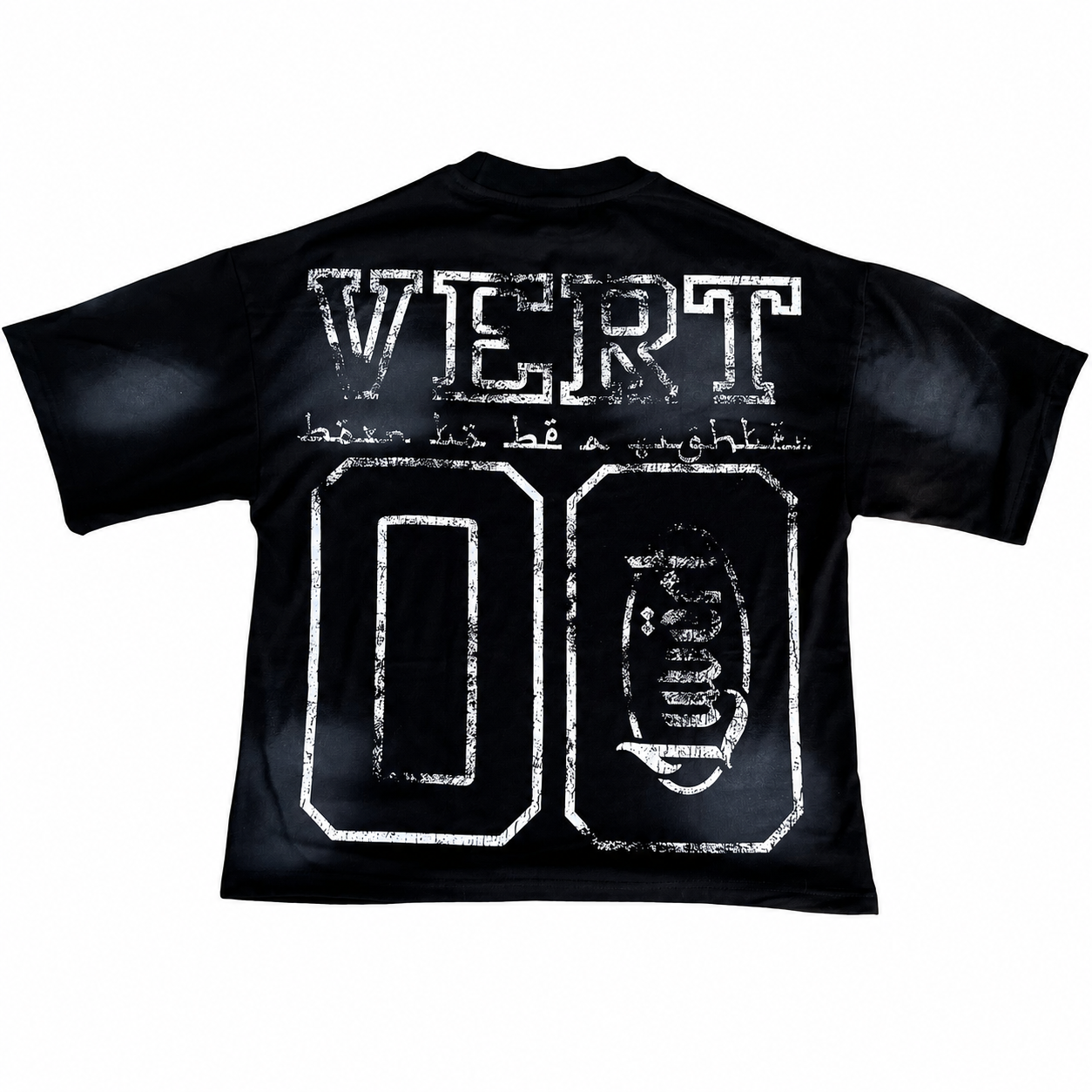 “Obsidian” Vert Tears Box Tee